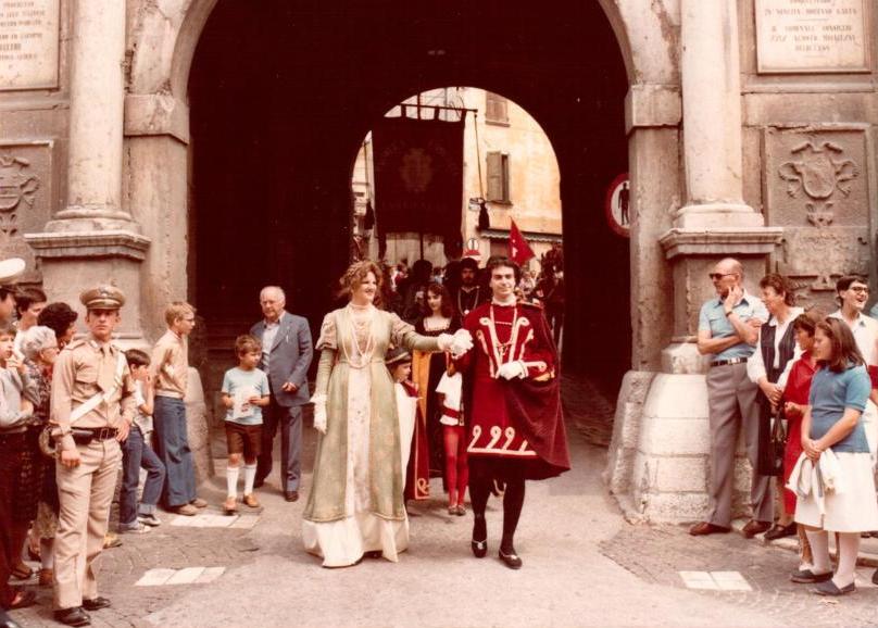 Corteo storico del Palio di Feltre 1979