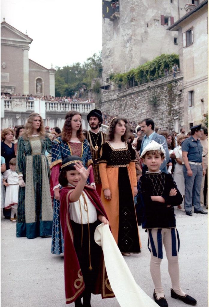 Corteo storico del Palio di Feltre 1979