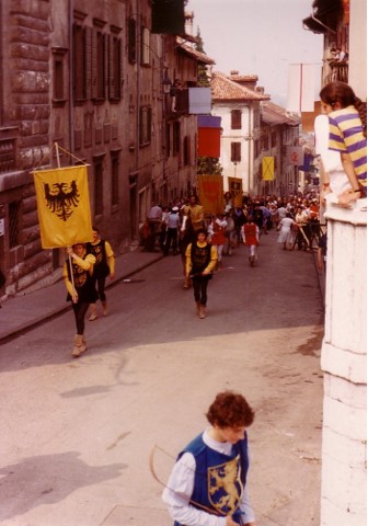 Corteo storico dei quartieri Port'Oria e Santo Stefano 1980