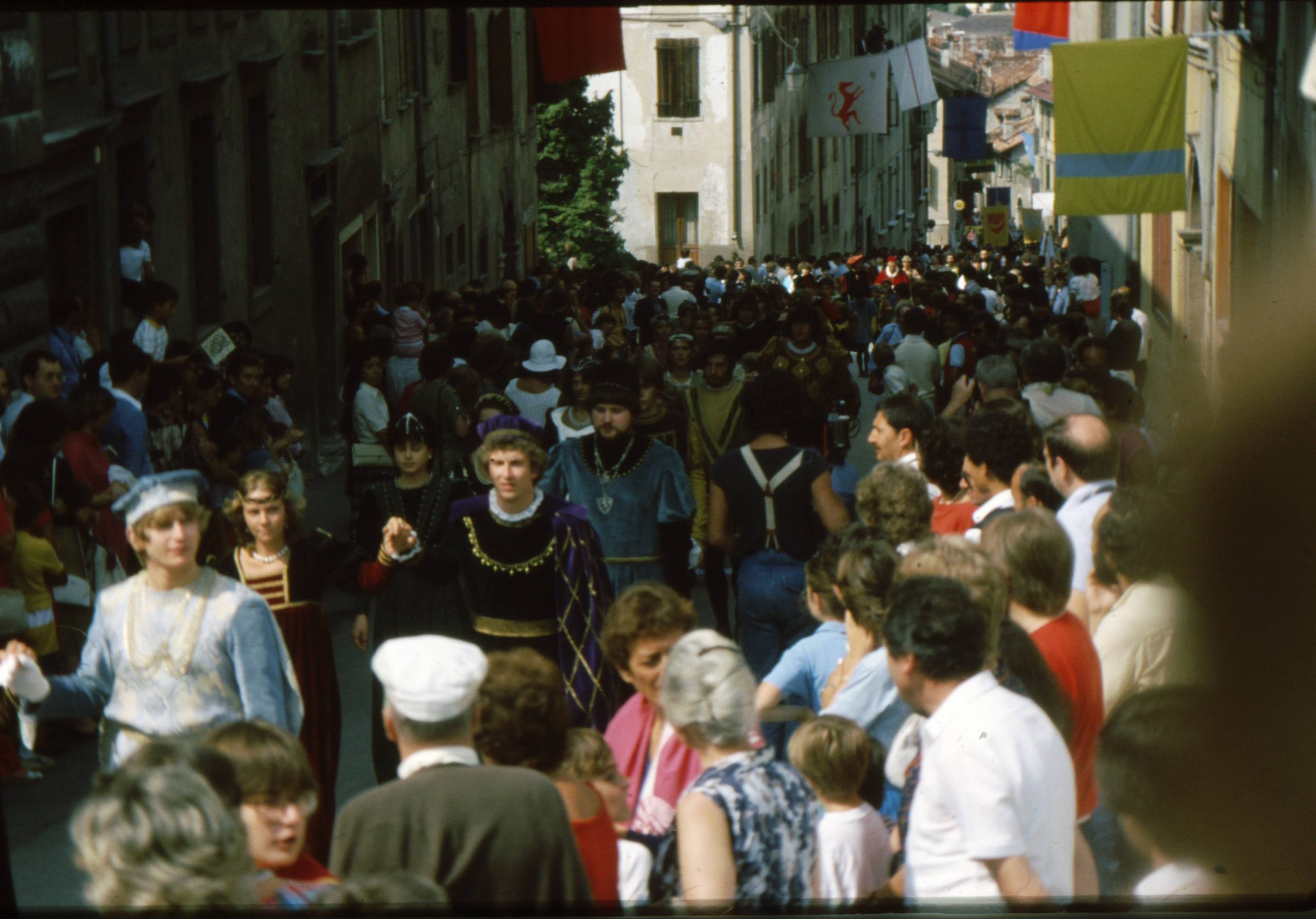 Corteo storico del Palio di Feltre 1982