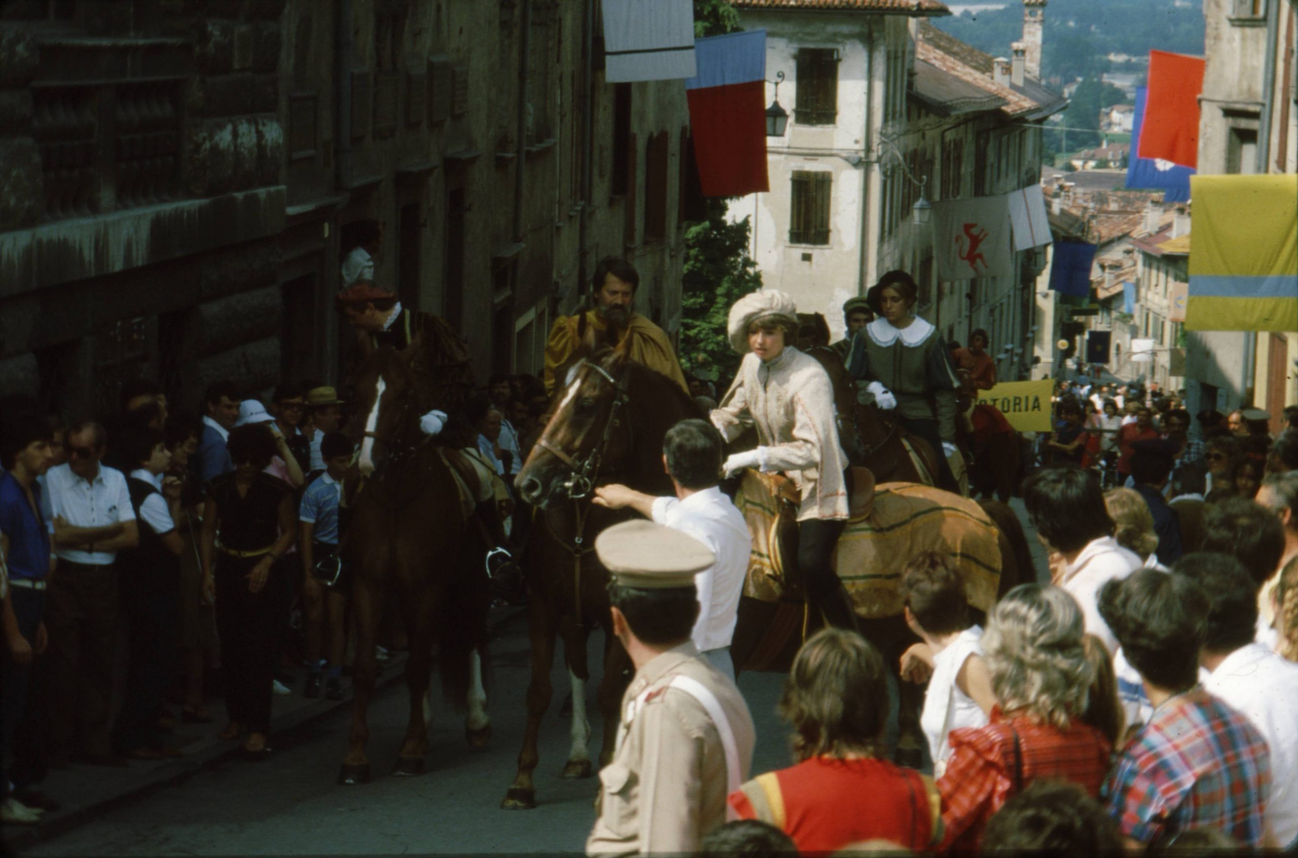 Corteo storico del Palio di Feltre 1982