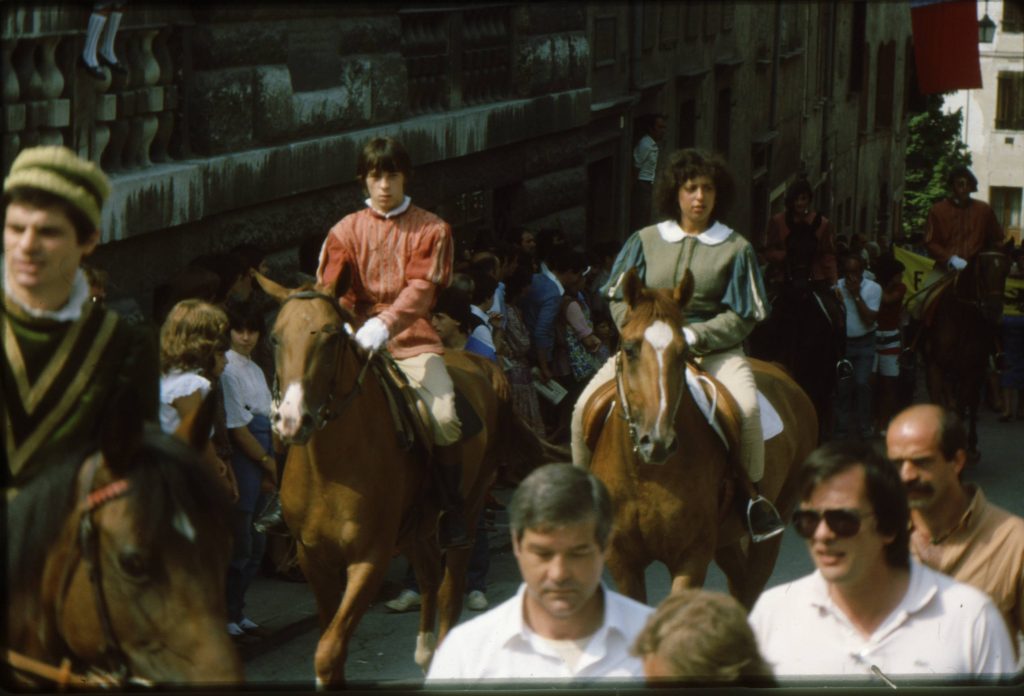 Corteo storico del Palio di Feltre 1982