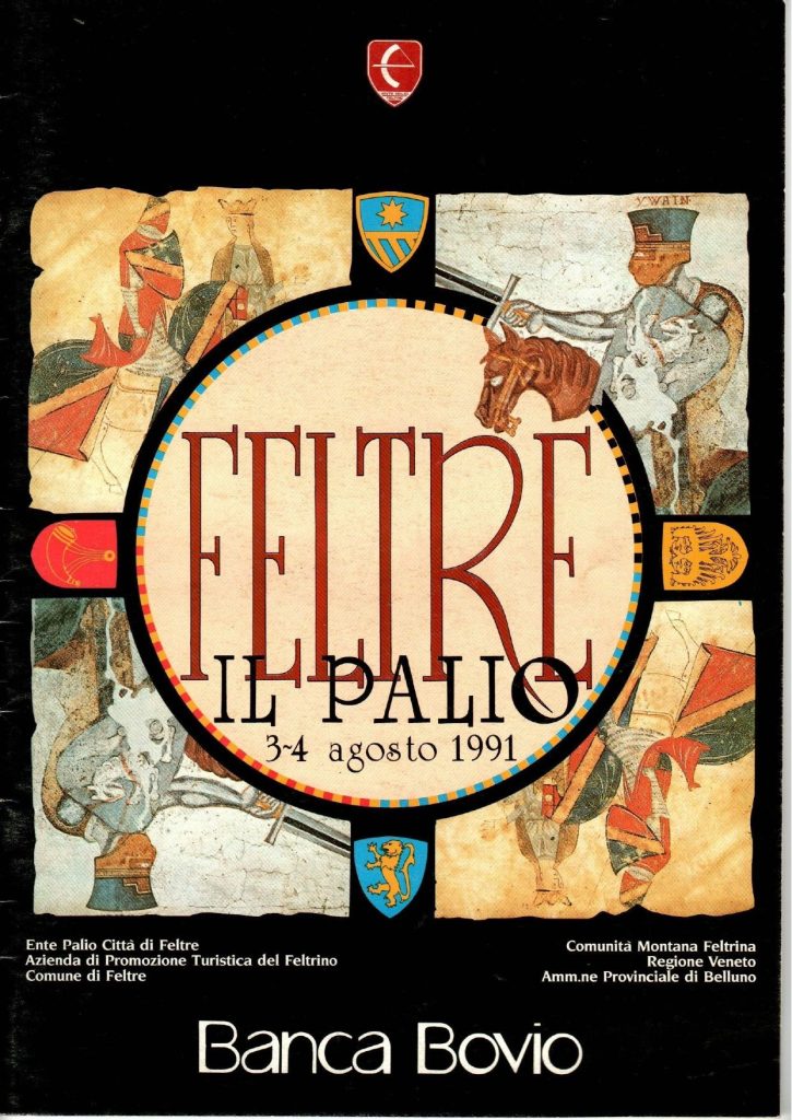 Libretto Palio di Feltre 1991