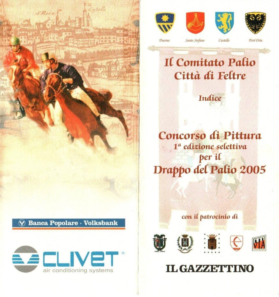 Volantino concorso di pittura 2005