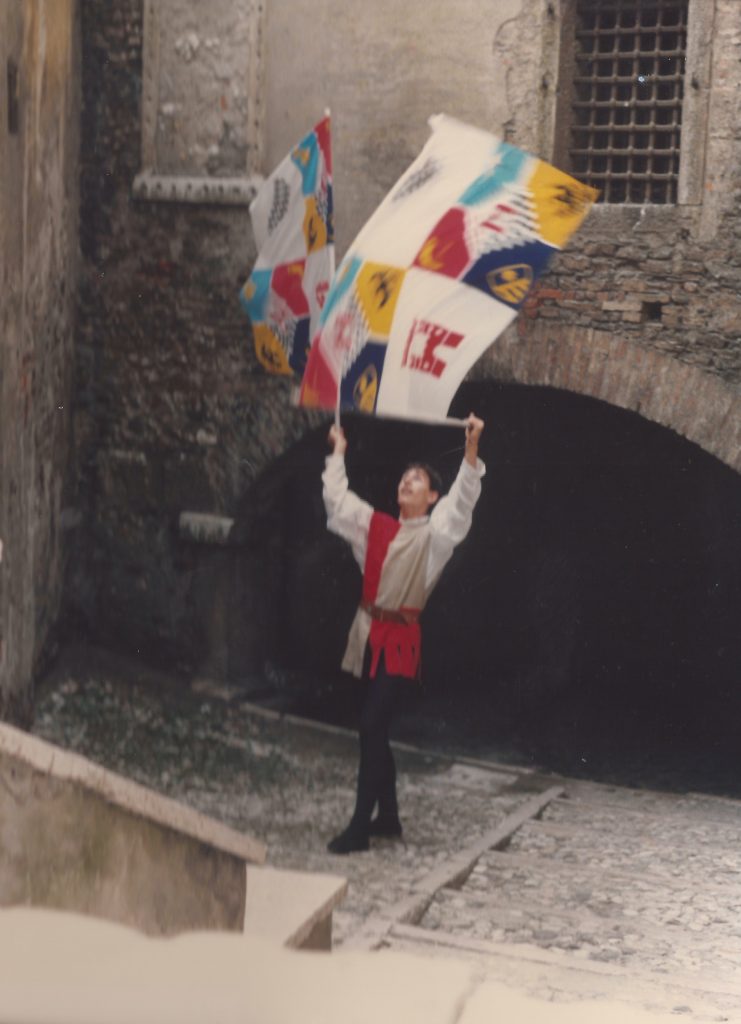 Singolo Gruppo Sbandieratori Città di Feltre 1989