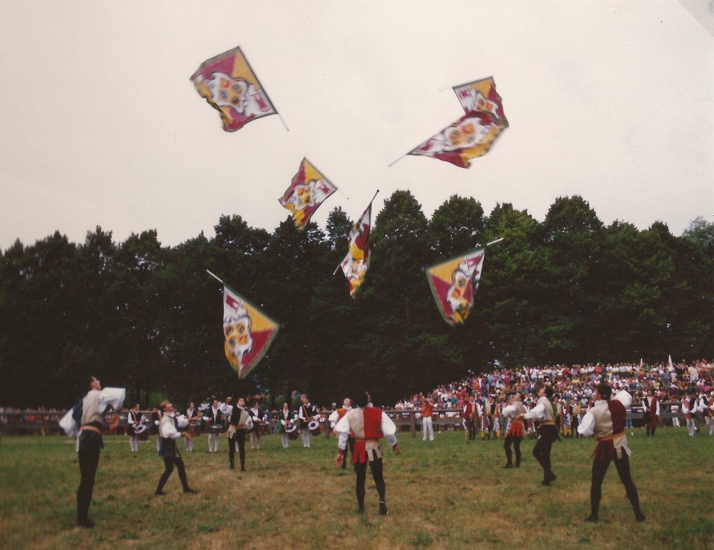 Spettacolo Gruppo Sbandieratori Città di Feltre - 1992