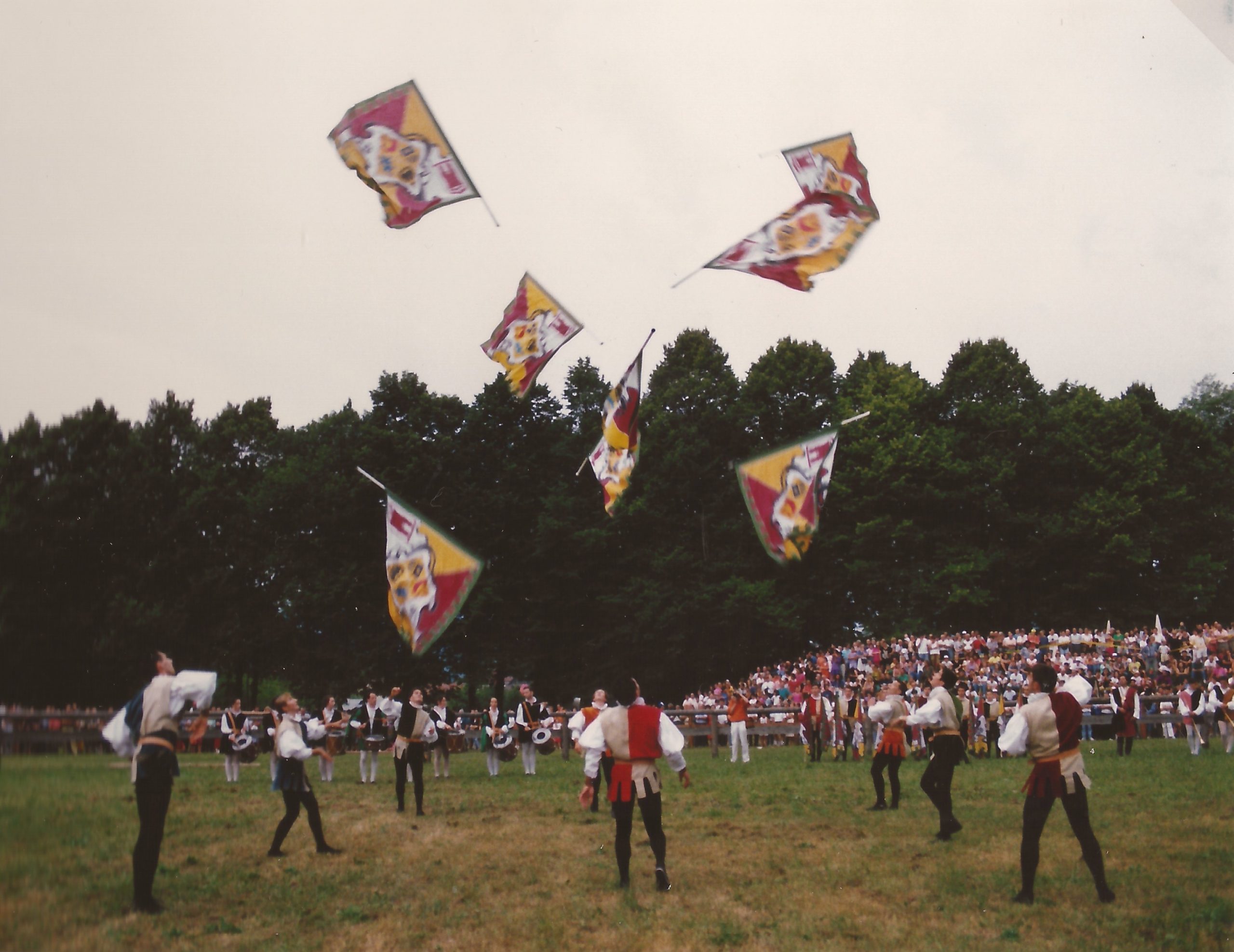 Spettacolo Gruppo Sbandieratori Città di Feltre – 1992