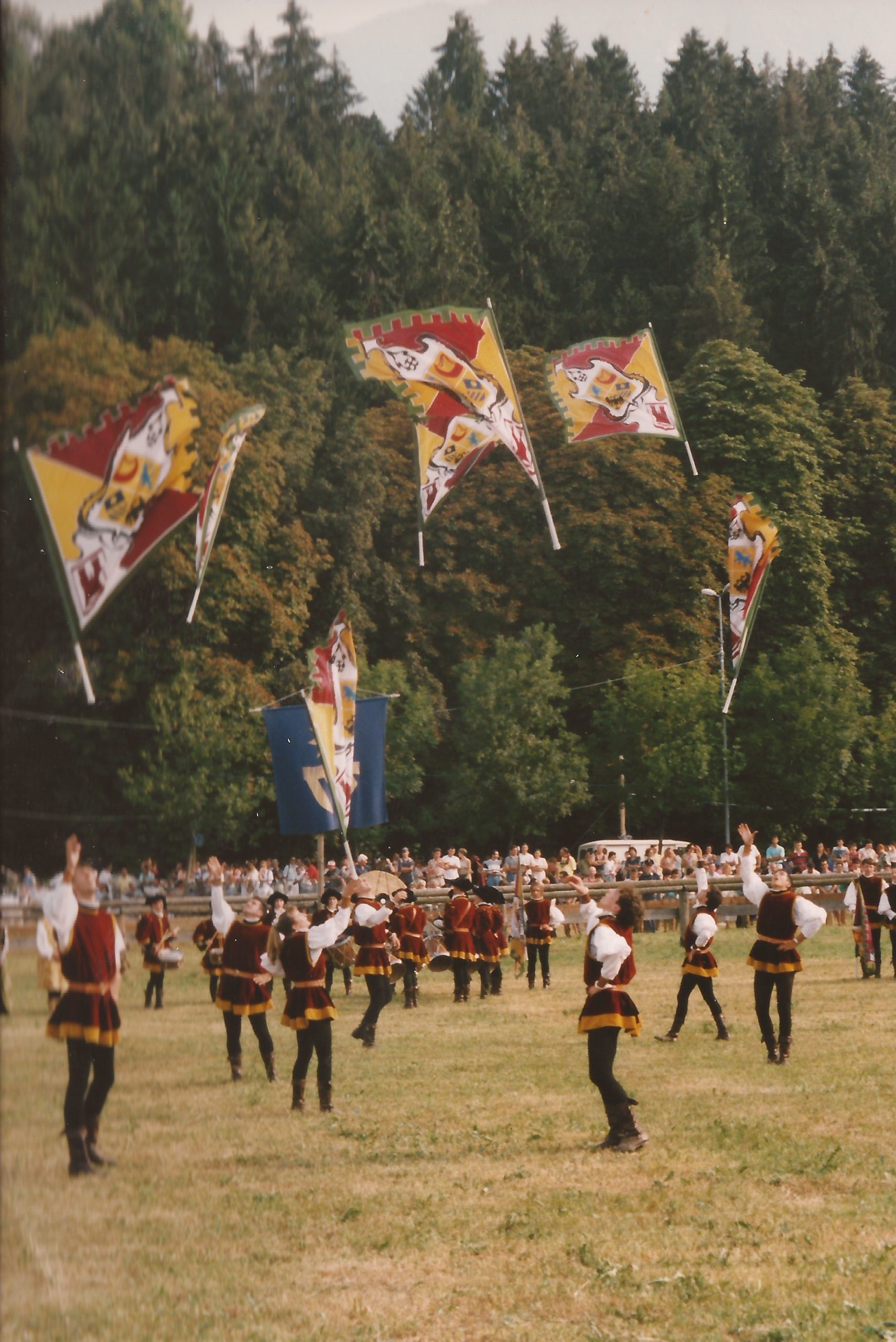 Spettacolo Gruppo Sbandieratori Città di Feltre – 1994