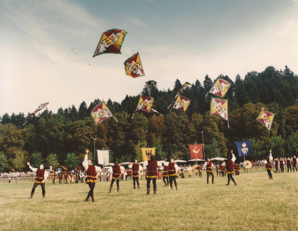 Spettacolo Gruppo Sbandieratori Città di Feltre - 1994