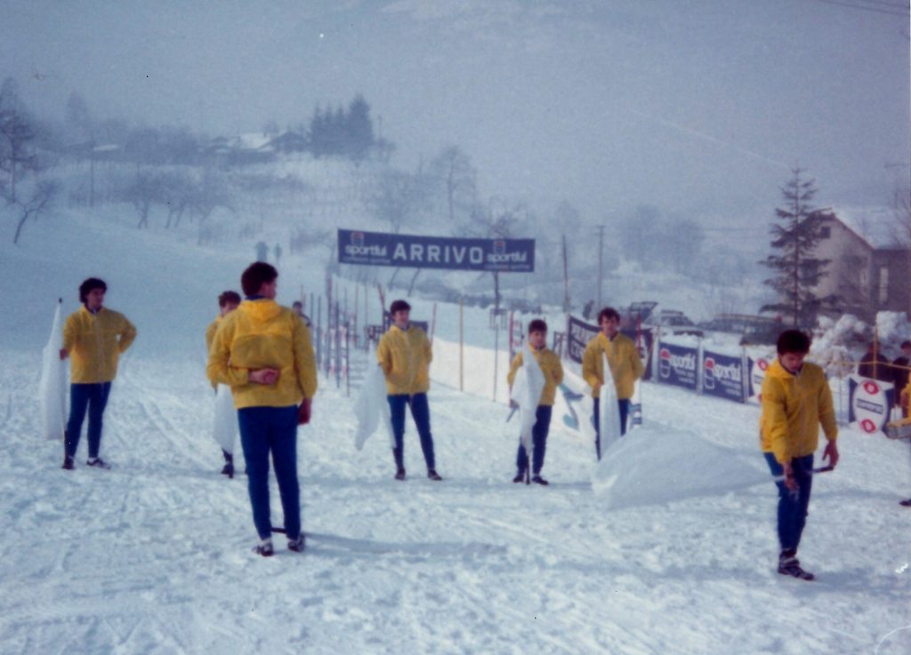 Prima uscita ufficiale del Gruppo Sbandieratori Città di Feltre 1983