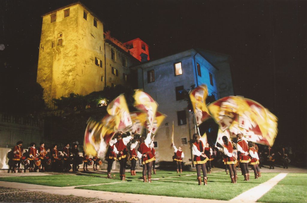 Spettacolo Gruppo Sbandieratori Città di Feltre 2008